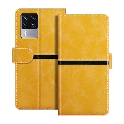 ESACMOT ���U�[�E�H���b�g�P�[�X Cubot X50 �Ƃ̌݊������� ���X�g���C�v�f�U�C�� �J�[�h���[�t�� �}�O�l�b�g���蒠�^�J�o�[ (�S�[���h)