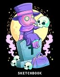 Kawaii Pastel Goth Cute Creepy Plague Doctor Skull Sketchbook: A Cute Anime Sketchbook For Drawing And Sketching | Drawing Writing Gift For All Anime Lovers