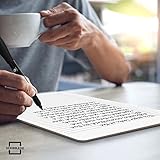 Scribbledo Dry Erase Notebook College Ruled Lined Board 9"x12" Reusable Lined Erasable Ruled Writing Note Pad Lapboard, Blank Whiteboard on Reverse