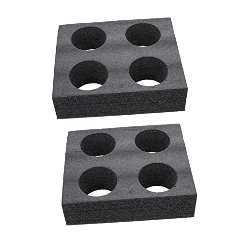 Wakauto 2Pcs Multi Cup Holder Carrier Trays for Takeout Drinks Cup Beverage Packing for Hot Cold Beverages Packing Tools