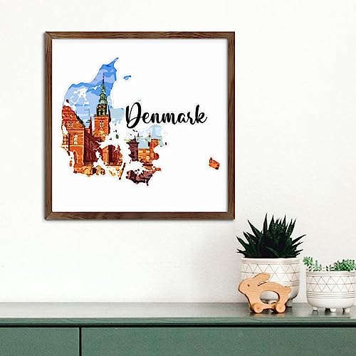 Cadre bois Danemark : panneau de construction motivant - 7