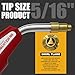 AWLOLWA Self Lighting PL-8A Tips, Air Acetylene, Swirl