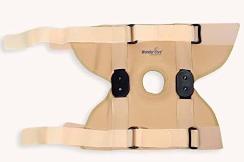 WonderCare- Elastic Knee Support Brace for Arthritis, Meniscus Tear Injury Recovery - Side Stabilizers Hinged Open Patella Knee Stabilizer for Men and Women -K101M