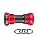 Max-Tonsen VTT Bike 24 22MM scellé BB Set/Céramique Pédalier Roulement Vélo Kit de Filetage SRAM GXP Prowheel Pédalier Partie, Scellé BB-Rouge