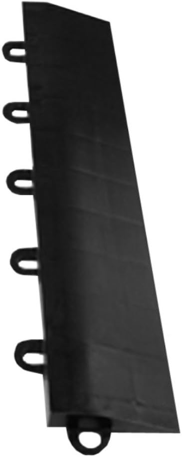 Greatmats Click Floor Tile Ramp Edge, 4 Pack, (Female Border)