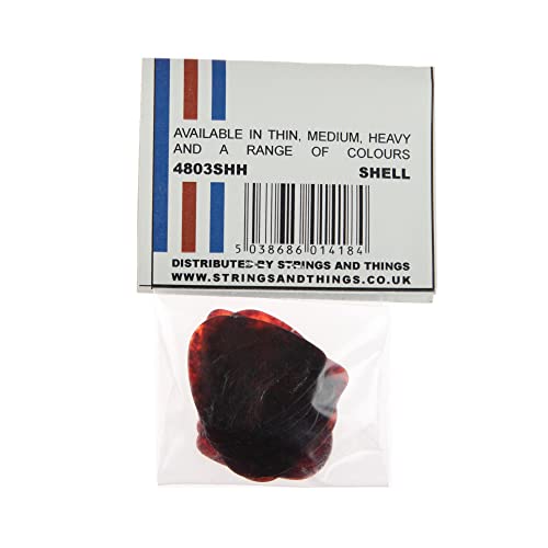 Picato Shell Lot de 12 médiators épais Rouge - Les Beatles, Paul McCartney, John Lennon, RIngo Starr, George Harrison Picato Shell Lot de 12 médiators épais Rouge – Image 4