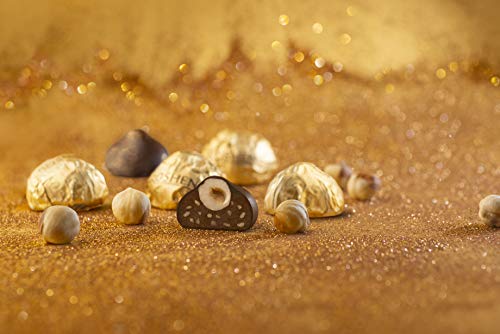 Roshen Kiev Vecherniy Chocolate Candy With Chopped And Hazelnuts Coating, Premium Gift Box 6.20Oz/176 Grams #TOP3