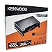 Kenwood KAC-511 Class D Digital Mono Amplifier with Variable Low-Pass Crossover - Black