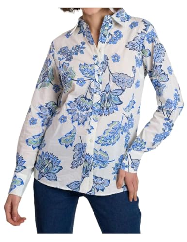 Naf Naf HCAMO C1 Blusa, Camo Crudo, 36 para Mujer