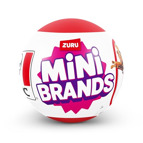 Image of Mini Brands KFC Series 1 Mystery Capsule by ZURU Real Miniature KFC Brand Collectible Toy, Capsules of 5 Mystery Miniature KFC for Girls, Teens, Adults and Collectors