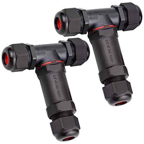 8 Stück Wasserdichte Kabelverbinder IP68 - 3-polig Für 3-12mm Kabel