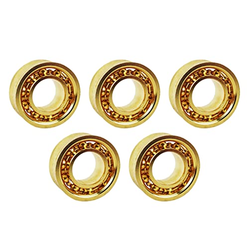 pizarra 5Pcs Gold 10 Ball Yoyo Professional Extra Long Sleep Idling YOYO Yo-Yo Bearings