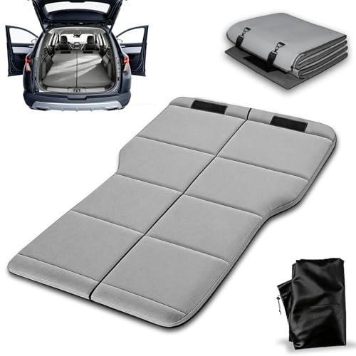 Image of Car Mattress for SUV Trunk, Foldable Non-Inflatable Sleeping Platform, Air Mattress Upgrade Alternative, SUV Sleeping Pad /Camping Bed, Easy to Use, Essential Car Camping Accessories for Outdoor Travel
