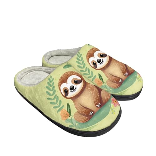 DISNIMO Soft Cozy Warm Fall Winter House Bedroom Slippers for Women Girls Ladies2