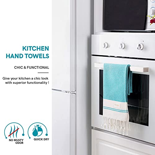 Evelynen Home Evelynen Turkish Hand Towels For Bathroom & Kitchen Towels Decorative Set Of 2 | Boho Farmhouse Hand Towels With Hanging Loops For Face, Tea, Dish thumb #6