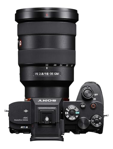 Image of Sony Alpha ILCE-7SM3 Full-Frame Mirrorless Camera Body | 4K 120P | 4:2:2 10 bit | ISO 40-409600 | High Dynamic Range | Videographers & Content Creators + Rechargeable Battery (NP-FZ100) - Black