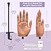 Veikmv Practice Hand for Acrylic Nails,Silicone Nail Hand Practice,with Flexible Bendable Fingers,Nail Art Gel Polish Practice, Manicure Supplies for Beginners