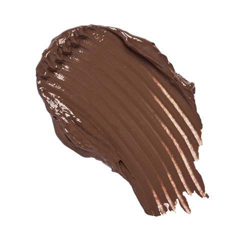 Image of Revolution Wrap Brow Tubing Tinted Eyebrow Gel, Dark Brown | Matte Finish for Dark Circles, Redness & Blemishes, Vegan & Cruelty-Free, 0.11 fl oz