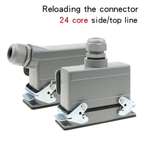 Conector industrial pesado 24 pines impermeable miniatura 4