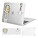 MOSISO Funda Dura Compatible con MacBook Pro 13 Pulgadas 2020-2016 A2338 M1 A2289 A2251 A2159 A1989 A1706 A1708,Estuche Rígido Plástico de Jirafa&Cubierta Teclado&Protector de Pantalla,Transparente