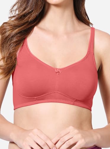 Image of VSTAR Justina Full Support Bra with Double Layered Cups, Moulded Cup Bra for Regular use, Side Shaper Panels for Bust Lift