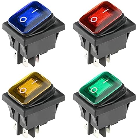 ETOPARS 4Pcs Waterproof Car Toggle Switch Cover