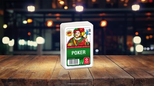 ASS Altenburger 22570062 - Poker - Französisches Bild, Kartenspiel, Yellow