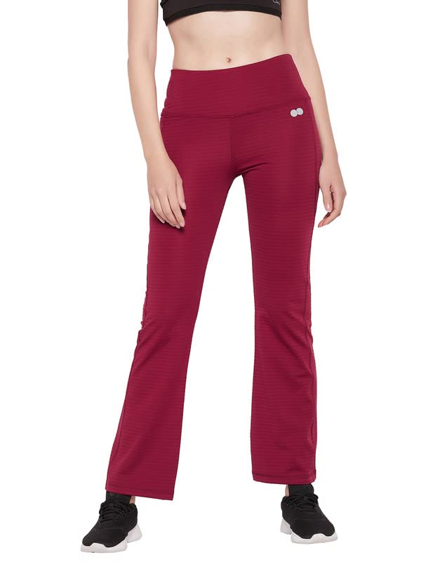 Image of Clovia Women's Slim Fit Mid Rise Pants