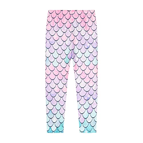 Image of Mud Kingdom Little Big Girls Leggings Cute Printing Polyester Stretchy Fashion Spring Summer