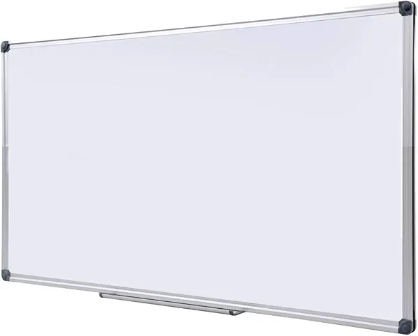 DexBoard Premium 72"x 48" Multipurpose Magnetic Dry Erase Board with Aluminum Frame | Versatile Wall-Mounted Whiteboard with Pen Tray for Enhanced Office and Classroom Presentations