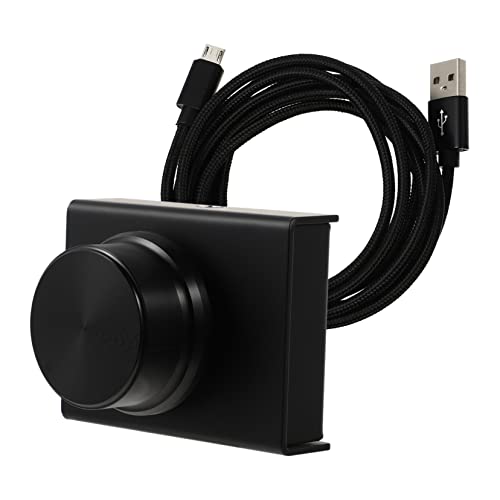Control de volumen USB metálico OSALADI ajustador de audio portátil con cable para PC