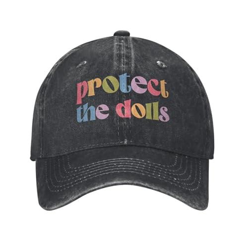 Casquette de baseball classique Protect The Dolls en coton de qualité supérieure