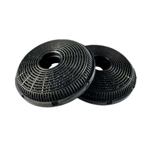 EVAYP 2x Filtre à Charbon Actif Compatible avec Siemens Bosch 12026343 Beko Grundig 9197060046 Silverline YT971.1000.96 Hotte Aspirante