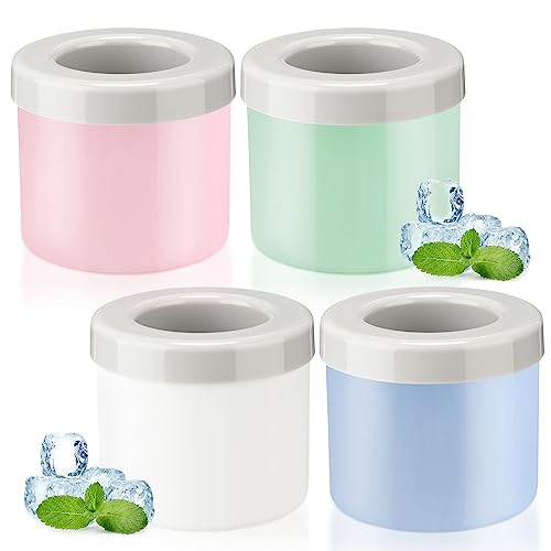 Moldes cilindricos de silicona para cubitos de hielo, 4 piezas