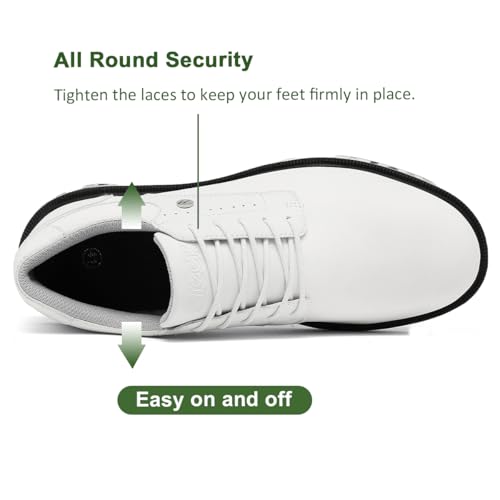 ULTIANT Mens Golf Shoes Traditions Spikeless Size 7.5-13.54