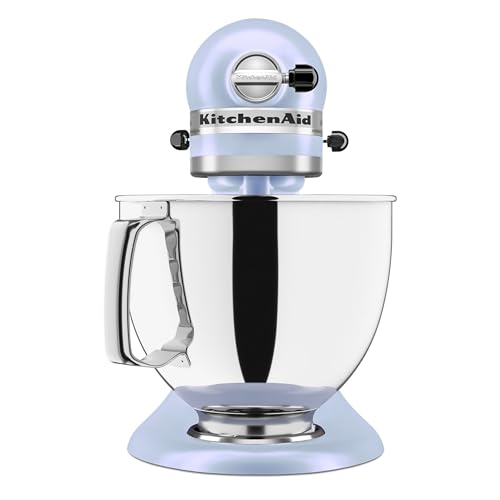 Image of KitchenAid Artisan Series 5 Quart Tilt-Head Stand Mixer with Pouring Shield, KSM150PS, Blue Salt