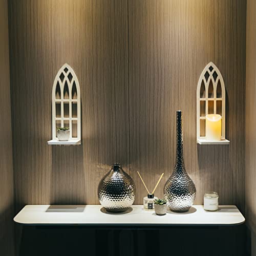 Hpcdecorcandlesconceswalldecorsetof2handmadewallsconcecandleholderwhitewindowshapewoodwallhomedecorfarmhousewalldecorationsforlivingroombedroombathroomdiningroom Urban Country Home Decor Hpc decor candle sconces wall decor set of 2 handmade wall sconce candle holder white window shape wood wall home decor farmhouse wall decorations for living room bedroom bathroom dining room urban country home decor