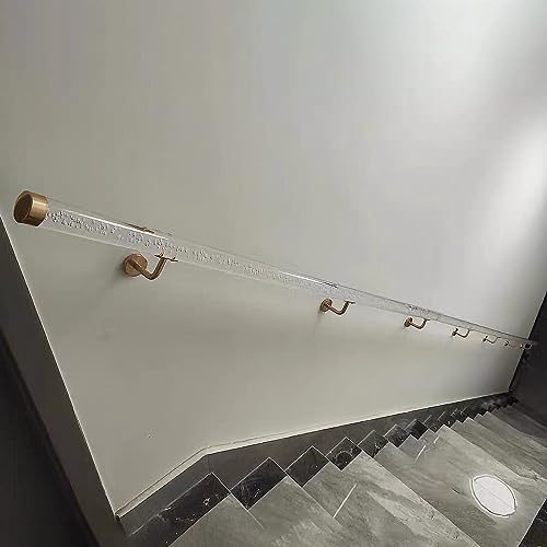 Rambarde d'escalier transparente antidérapante et ajustable pour la sécurité des enfants