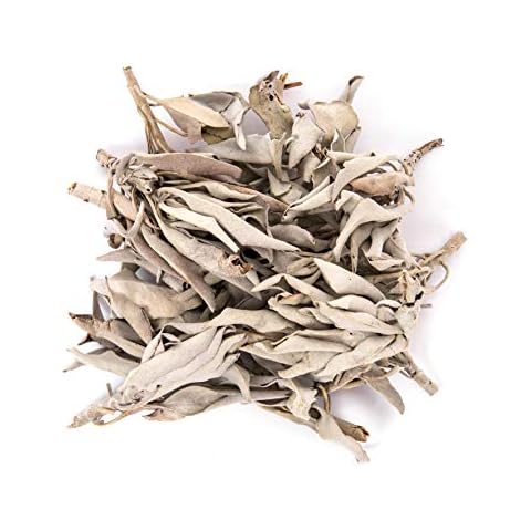Juniper Ridge | White Sage Loose Leaves | Salvia Apiana Clusters | Dry Burning White Sage | ½ Lb Bag Cover