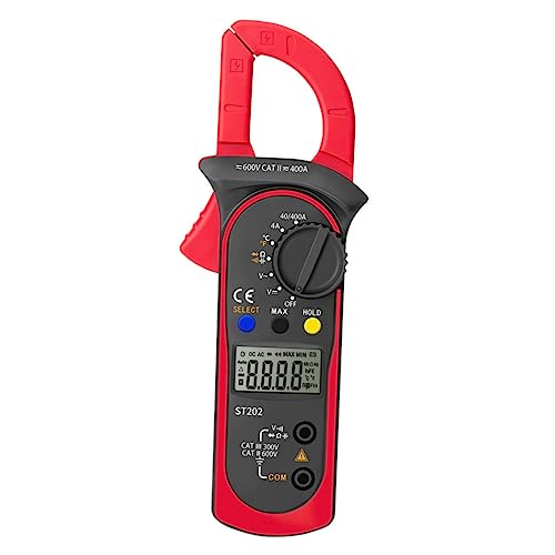 Veemoon 1 Set Digital Clamp Multimeter Voltage Tester Multi Function Ammeter for Electricity Measurement Overload Protection and Comfortable Design