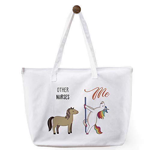 Nurse Gifts For Women,Fun Nurse Gifts,Fun Nurse Gag Gifts,Nurse Birthday Gifts,Nurse Graduation Gifts for Her-Tote Bag for Women,Canvas Tote Bag,Large Tote Bag
