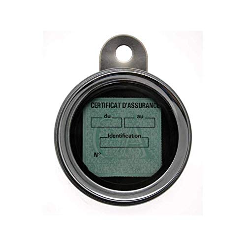 Bihr  Compartimento para el seguro, diámetro de 88 mm, acero cromado, universal