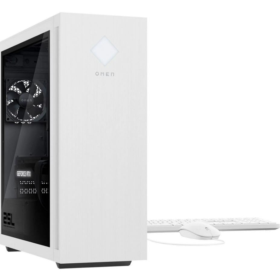 HP Tower Desktop Computer for Home Business Student, Intel 6-Core i5-12500 (Beat i7-11700), 8GB DDR4 RAM, 4TB PCIe SSD, WiFi, Bluetooth, RJ-45, Keyboard and Mouse, Windows 11 Pro