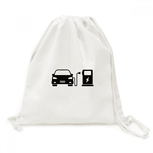 Sac de voyage en toile noir Stop au plastique pour la protection de l'environnement