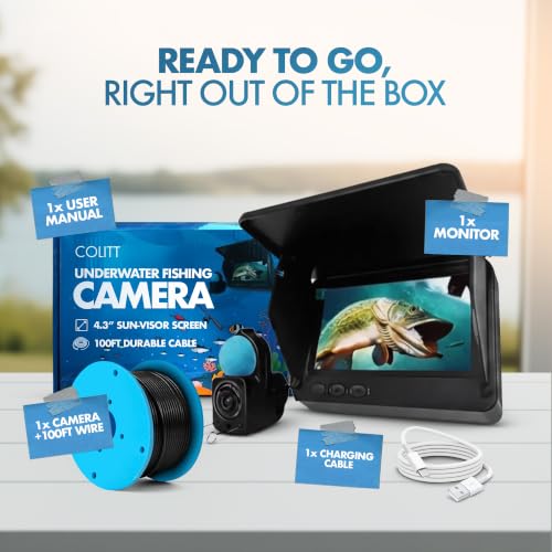 Image of Underwater Fishing Camera, Portable Fish Camera, No WiFi Needed