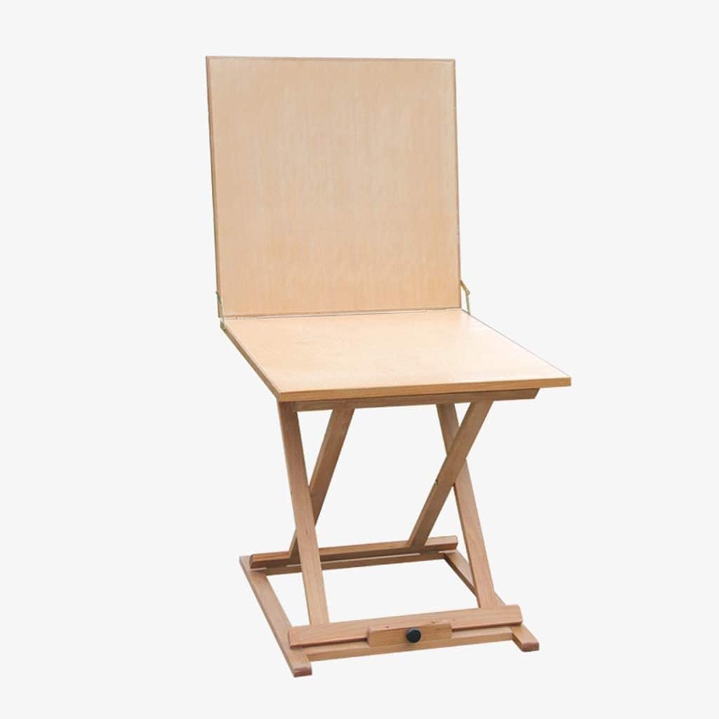 ASerZenith Easel Multifunctional Easel Sturdy Wooden Easel Desktop Drawing Table Height Adjustable Suitable For Professional Artists