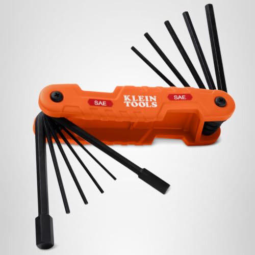 Klein 11-Piece Folding Hex Wrench Set