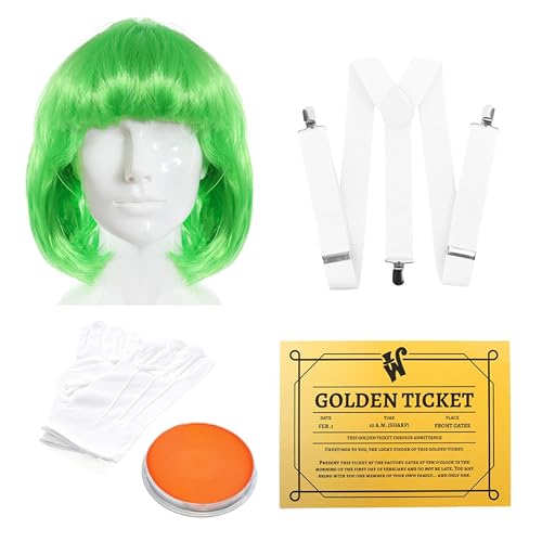 Set di accessori da donna per la fabbrica di cioccolato: Trasformati nel lavoratore più duro della fabbrica di cioccolato con il nostro iconico e classico set di accessori da donna per lavoratori della fabbrica di cioccolato e dai un tocco di stile al tuo look in maschera con questo fantastico set!