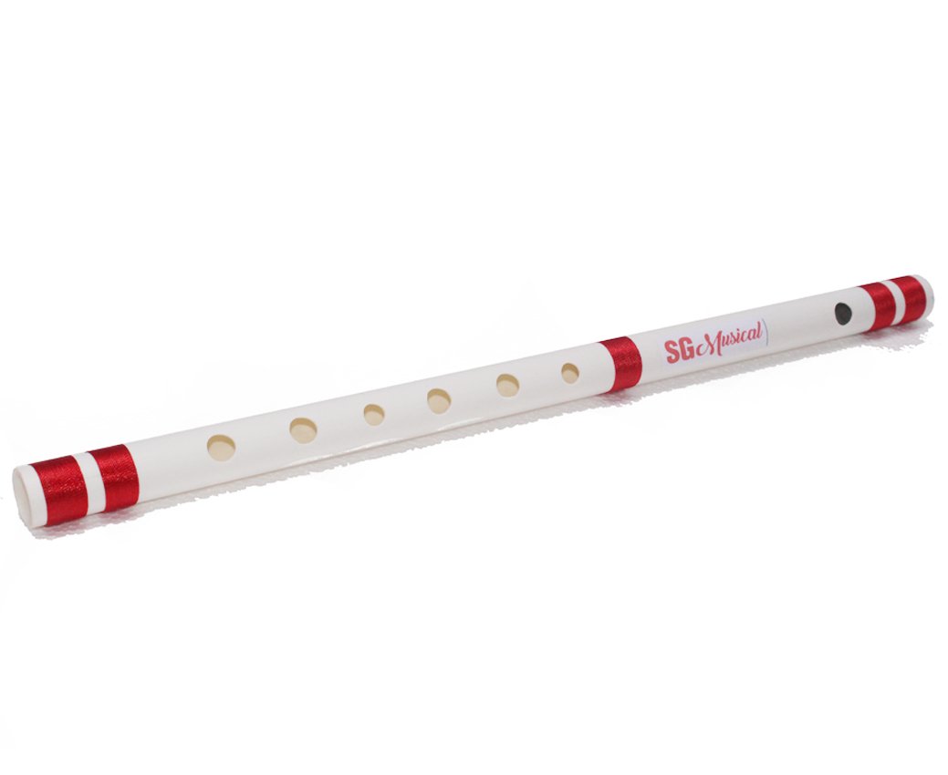 SG Musical White PVC Bansuri/Flute - C Scale-picture-20