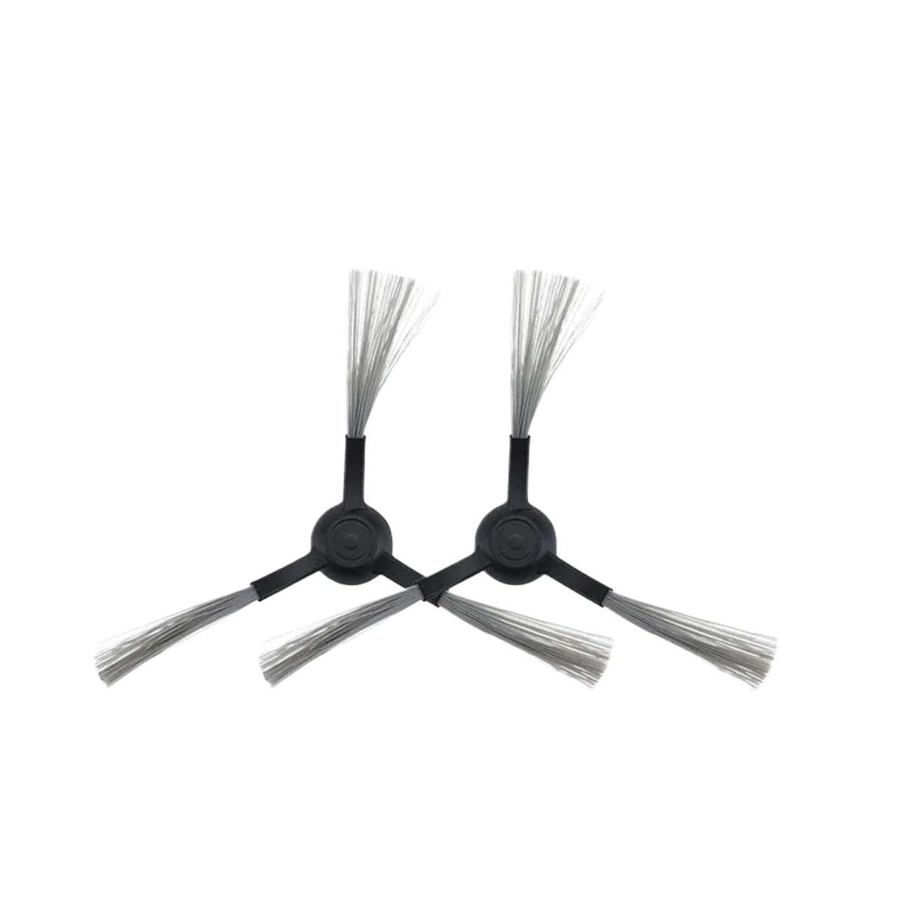 Brosse latérale noire pour aspirateur robot Xiaomi et Viomi 2 pièces